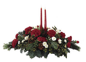 Light of the Season Centerpiece from Flowers All Over.com 