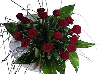 Luxembourg- Bouquet of Red Roses from Flowers All Over.com 