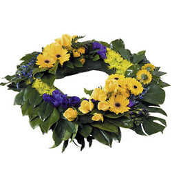 Formal Wreath from Flowers All Over.com 