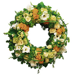 Norway- Wreath from Flowers All Over.com 