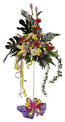 Malaysia- Standing Arrangement from Flowers All Over.com 
