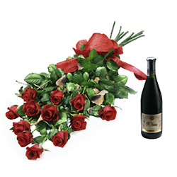 Poland- Valentine's Arrangement from Flowers All Over.com 