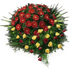 Poland- Wreath from Flowers All Over.com 