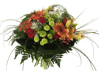 Turkmenistan-Mixed Cut Flower Bouquet from Flowers All Over.com 
