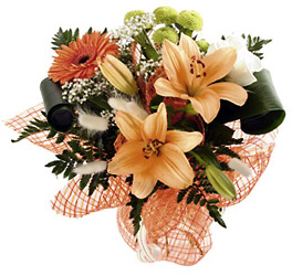 Turkmenistan-Mixed Cut Flower Bouquet from Flowers All Over.com 