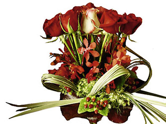 Romance Arrangement from Flowers All Over.com 