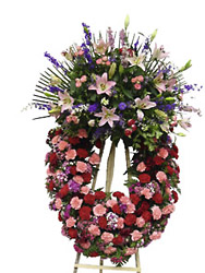 Spain- Wreath from Flowers All Over.com 