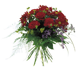 Sweden- Valentine's Bouquet from Flowers All Over.com 
