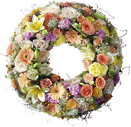 Switzerland- Wreath from Flowers All Over.com 