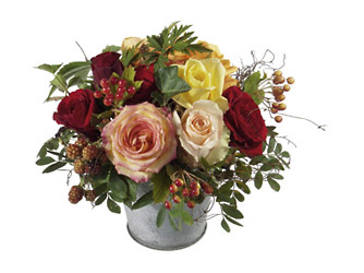 Switzerland- Mixed Rose Bouquet from Flowers All Over.com 