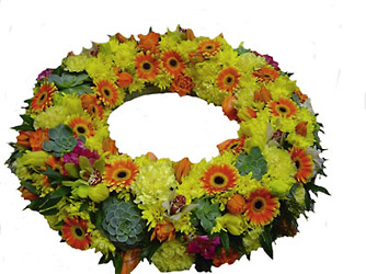 Slovenia- Wreath from Flowers All Over.com 