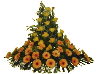 Slovenia- Funeral Spray from Flowers All Over.com 