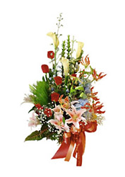 Thailand- Deluxe Arrangement from Flowers All Over.com 