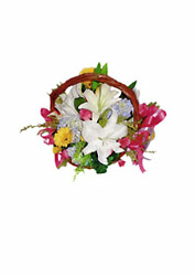 Thailand- Basket Arrangement from Flowers All Over.com 
