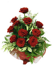 Romania- Red Rose Bouquet from Flowers All Over.com 