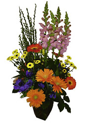 Romania- Vase Arrangement from Flowers All Over.com 