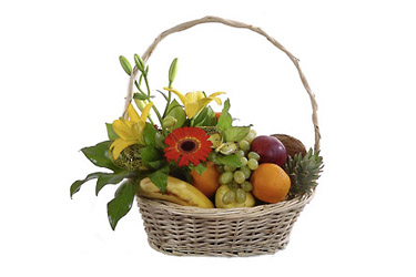 Fruit Basket from Flowers All Over.com 