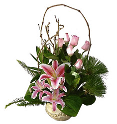 Arrangement of Cut Flowers from Flowers All Over.com 