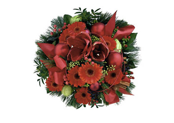 Germany- Christmas Bouquet from Flowers All Over.com 