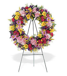 Wreath Of Hope<b> from Flowers All Over.com 