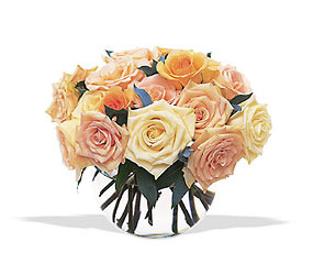 Pastel Rose Bowl<b> from Flowers All Over.com 