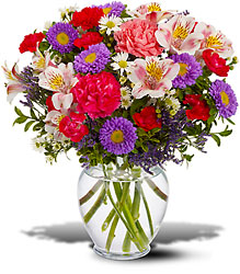 Touches Of Pink<br><b>FREE DELIVERY from Flowers All Over.com 